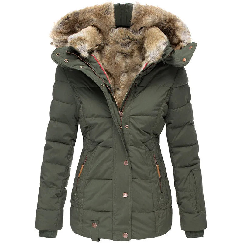 Dasey - Warm Fur-Lined Winter Coat