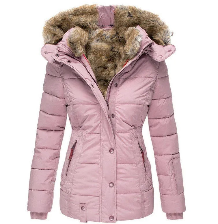 Dasey - Warm Fur-Lined Winter Coat