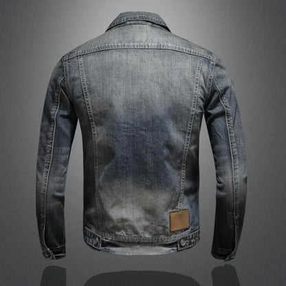 Leon | Zip-Up Denim Jacket