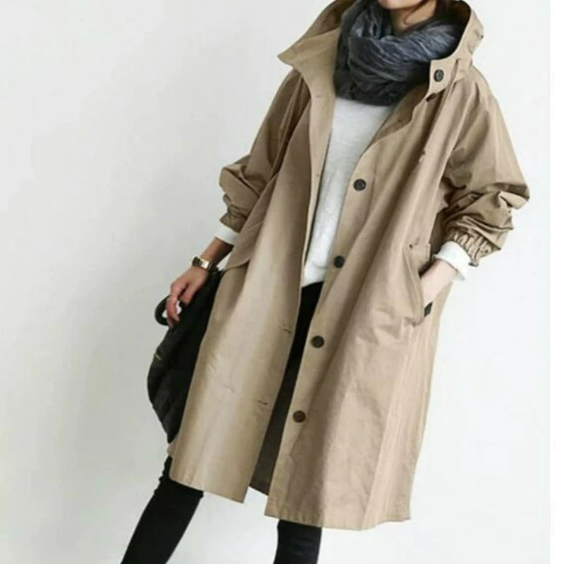 Mira | Elegant and Water-Resistant Trench Coat