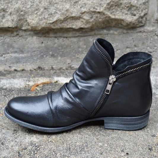 Eliana | Zip-Up Boots